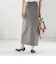 〈洗濯機可能〉マルチ ファンクション ロング タイト スカート