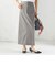 〈洗濯機可能〉マルチ ファンクション ロング タイト スカート