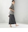 〈洗濯機可能〉マルチ ファンクション ロング タイト スカート