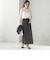 〈洗濯機可能〉マルチ ファンクション ロング タイト スカート