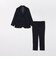 SHIPS any:〈洗濯機可能〉ウールライク ストレッチ セットアップ スーツ 25AW