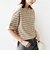 【WEB限定】マルチ ボーダー 5分袖 TEE