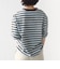 【WEB限定】マルチ ボーダー 5分袖 TEE