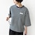【WEB限定】マルチ ボーダー 5分袖 TEE
