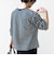 【WEB限定】マルチ ボーダー 5分袖 TEE