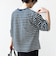 【WEB限定】マルチ ボーダー 5分袖 TEE