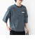 【WEB限定】マルチ ボーダー 5分袖 TEE