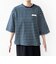 【WEB限定】マルチ ボーダー 5分袖 TEE