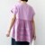 【WEB限定】〈手洗い可能〉布帛 コンビ ペプラム TEE