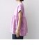 【WEB限定】〈手洗い可能〉布帛 コンビ ペプラム TEE