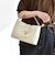 quaranciel: 2way バックル スクエア ショルダー バッグ