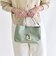 quaranciel: 2way バックル スクエア ショルダー バッグ