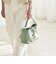 quaranciel: 2way バックル スクエア ショルダー バッグ