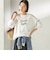 【SHIPS別注】81BRANCA: プリント ロングスリーブ TEE