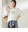 【SHIPS別注】81BRANCA: プリント ロングスリーブ TEE