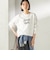 【SHIPS別注】81BRANCA: プリント ロングスリーブ TEE