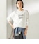 【SHIPS別注】81BRANCA: プリント ロングスリーブ TEE