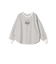 【SHIPS別注】81BRANCA: プリント ロングスリーブ TEE