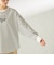 【SHIPS別注】81BRANCA: プリント ロングスリーブ TEE