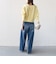 〈手洗い可能〉柄編み 2WAY カーディガン