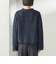 〈手洗い可能〉ミックスカラー ニット ジャケット