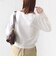 【WEB限定】〈手洗い可能〉ショルダー レース コンビ ニット プルオーバー