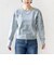 【WEB限定】〈手洗い可能〉ショルダー レース コンビ ニット プルオーバー