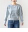 【WEB限定】〈手洗い可能〉ショルダー レース コンビ ニット プルオーバー