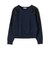 【WEB限定】〈手洗い可能〉ショルダー レース コンビ ニット プルオーバー