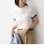 SHIPS Colors:〈手洗い可能〉シアー ドライ タッチ バイカラー TEE◇