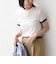 SHIPS Colors:〈手洗い可能〉シアー ドライ タッチ バイカラー TEE◇
