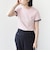SHIPS Colors:〈手洗い可能〉シアー ドライ タッチ バイカラー TEE◇