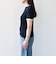 SHIPS Colors:〈手洗い可能〉シアー ドライ タッチ バイカラー TEE◇