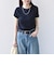 SHIPS Colors:〈手洗い可能〉シアー ドライ タッチ バイカラー TEE◇