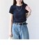 SHIPS Colors:〈手洗い可能〉シアー ドライ タッチ バイカラー TEE◇