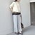SHIPS Colors:〈手洗い可能〉レース レイヤード 裏毛 トップス◇