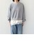 SHIPS Colors:〈手洗い可能〉レース レイヤード 裏毛 トップス◇