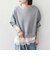 SHIPS Colors:〈手洗い可能〉レース レイヤード 裏毛 トップス◇