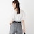 SHIPS Colors:〈手洗い可能〉シルケット 天竺 2WAY トップス◇