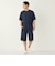 【WEB限定】SHIPS Colors:〈接触冷感〉カノコ Tシャツ ＆ ショーツ セット◇