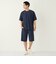 【WEB限定】SHIPS Colors:〈接触冷感〉カノコ Tシャツ ＆ ショーツ セット◇
