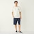【WEB限定】SHIPS Colors:〈接触冷感〉カノコ Tシャツ ＆ ショーツ セット◇