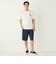 【WEB限定】SHIPS Colors:〈接触冷感〉カノコ Tシャツ ＆ ショーツ セット◇