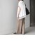SHIPS Colors:〈手洗い可能〉ヘム レース スキッパー ブラウス◇