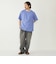 SHIPS Colors:〈接触冷感・吸水速乾・洗濯機可能〉ライト シアサッカー Tシャツ