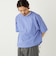 SHIPS Colors:〈接触冷感・吸水速乾・洗濯機可能〉ライト シアサッカー Tシャツ