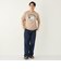 さかがみ家×SHIPS:コラボ プリント Tシャツ◇