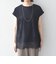 SHIPS Colors:〈手洗い可能〉フリンジ レース レイヤード TEE