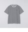 SHIPS Colors:〈速乾〉CAVE(R) ワンポイント ロゴ ボーダー Tシャツ◇