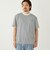 SHIPS Colors:〈速乾〉CAVE(R) ワンポイント ロゴ ボーダー Tシャツ◇